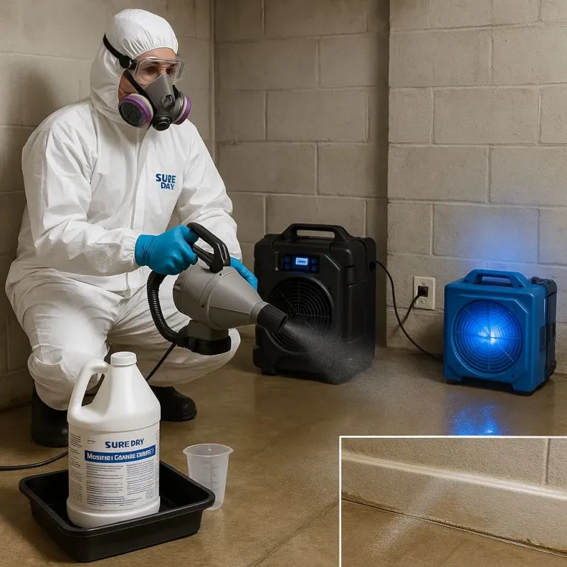 Sanitization and Odor Removal process in Taylor, TX