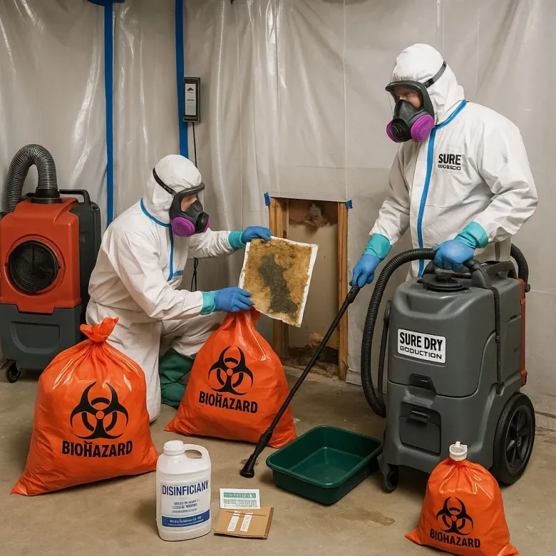 Contaminated Water Handling Protocols process in Taylor, TX