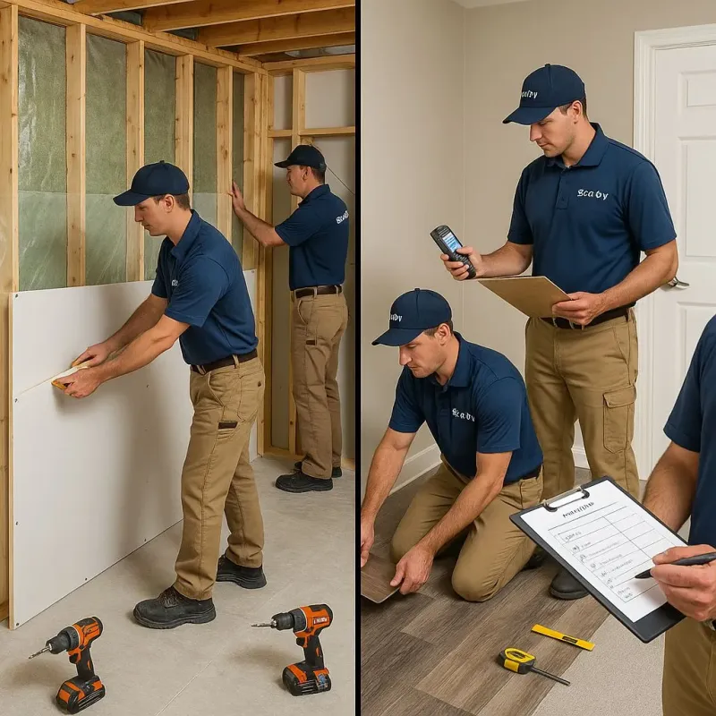 Repairs and Reconstruction process in Taylor, TX
